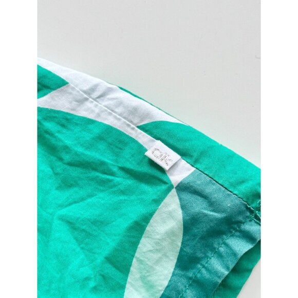 Girls' OKAIDI Green Floral Print 100% Cotton Poplin Full Circle Skirt, Size 8 - Picture 6 of 12